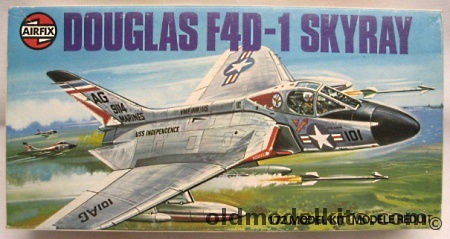 Airfix 1/72 Douglas F4D-1 Skyray - (F4D1) Navy or Marines, 03027-4 plastic model kit